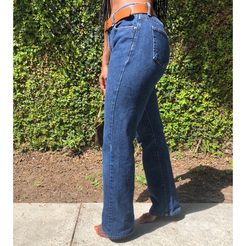 Vintage Calvin Klein Dark Wash Bellbottom Jeans
